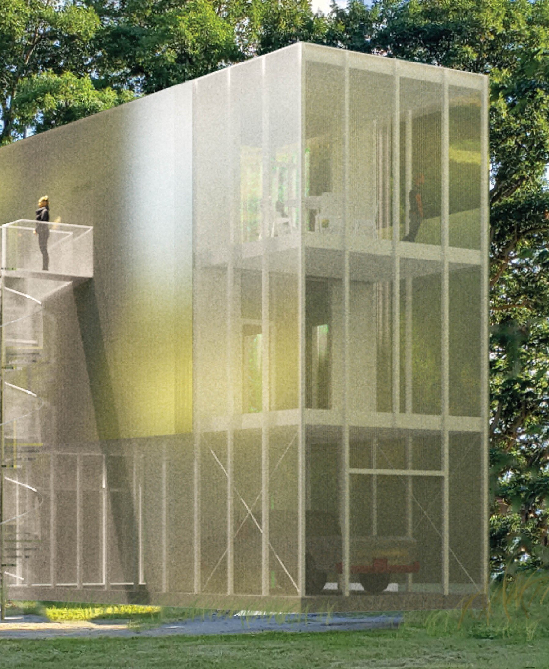 Agro House Spiral Staircase