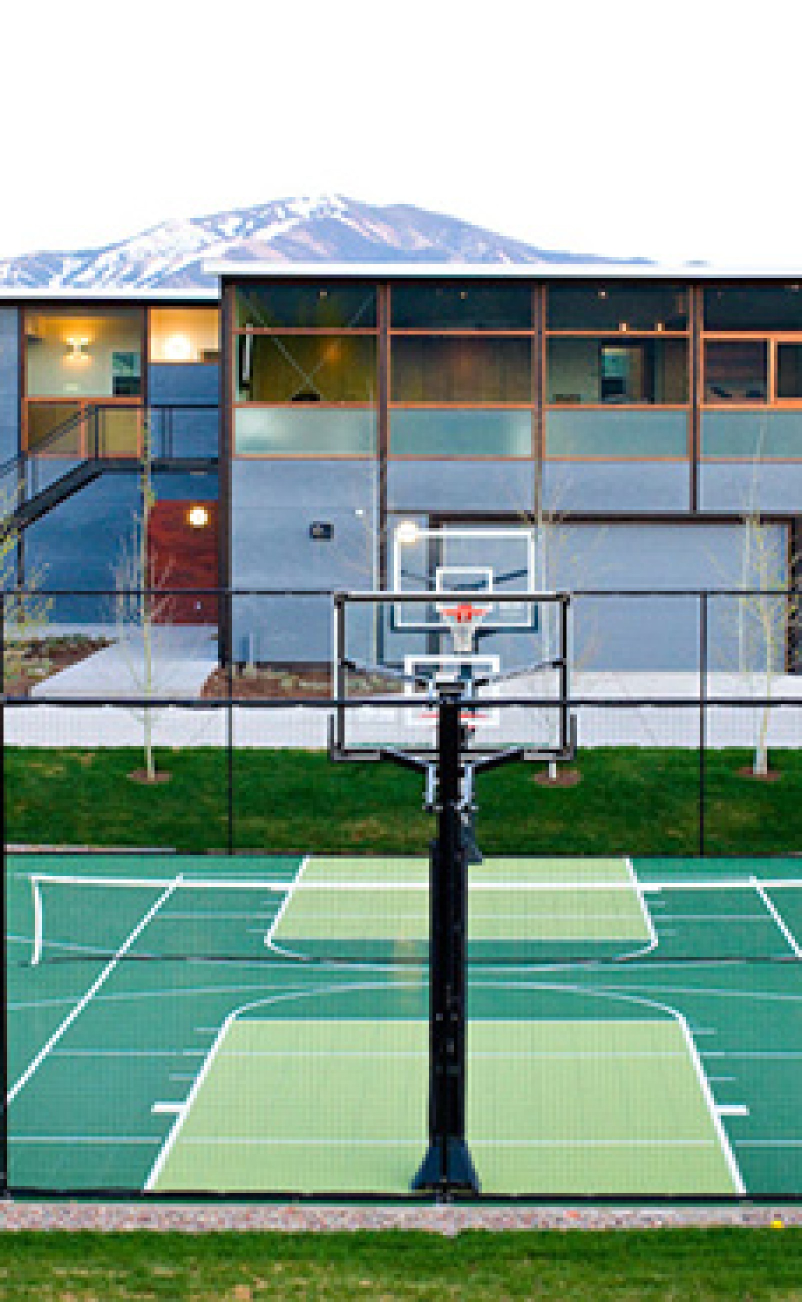 Aspen FlatPak Basketball Court
