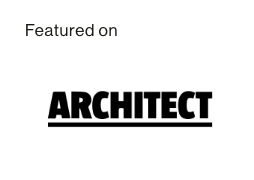 Featured on Architect