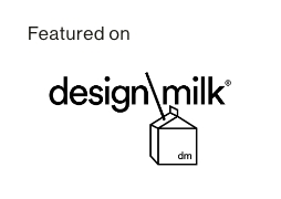Featured on design milk