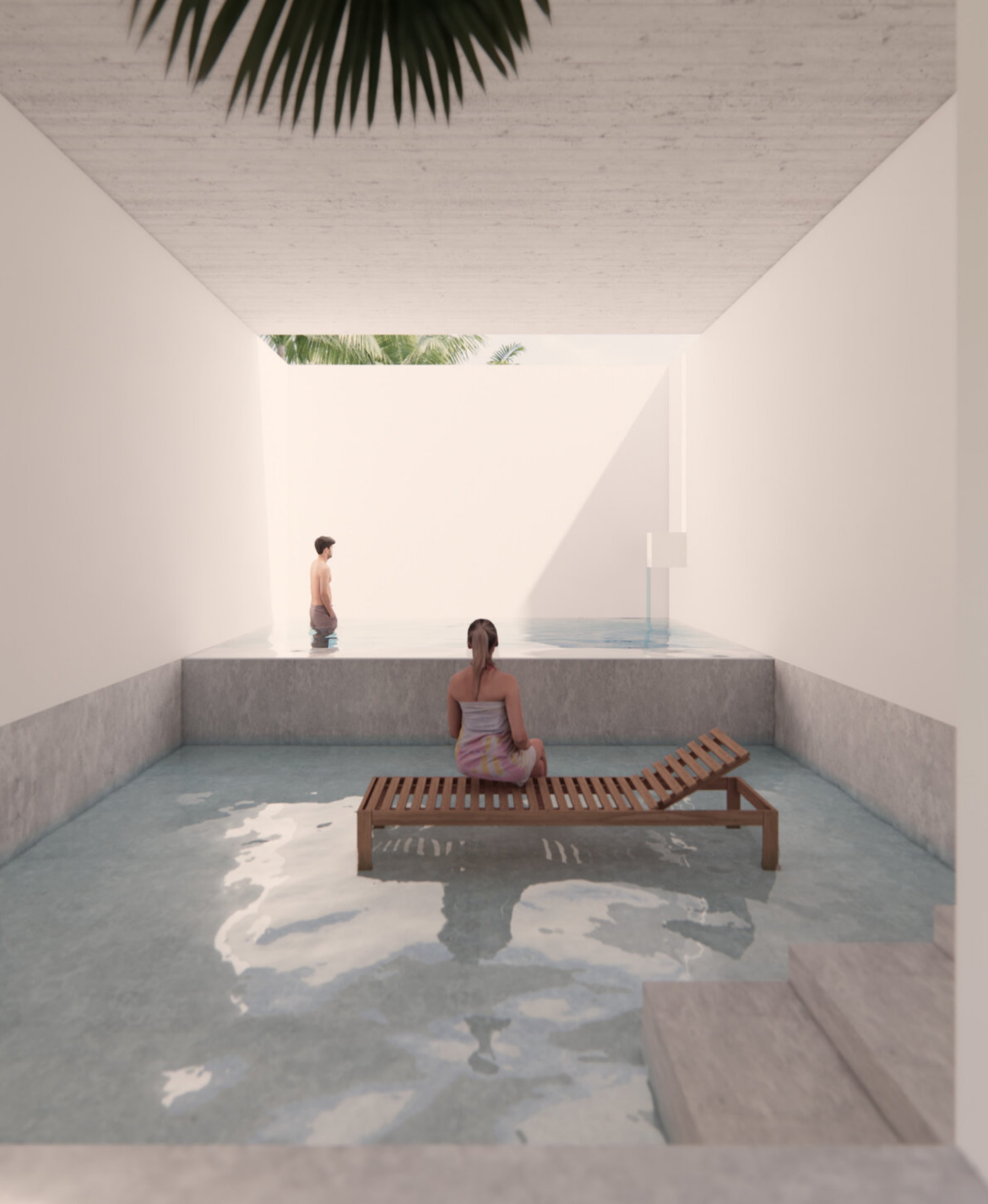 Nosara Flooded Room