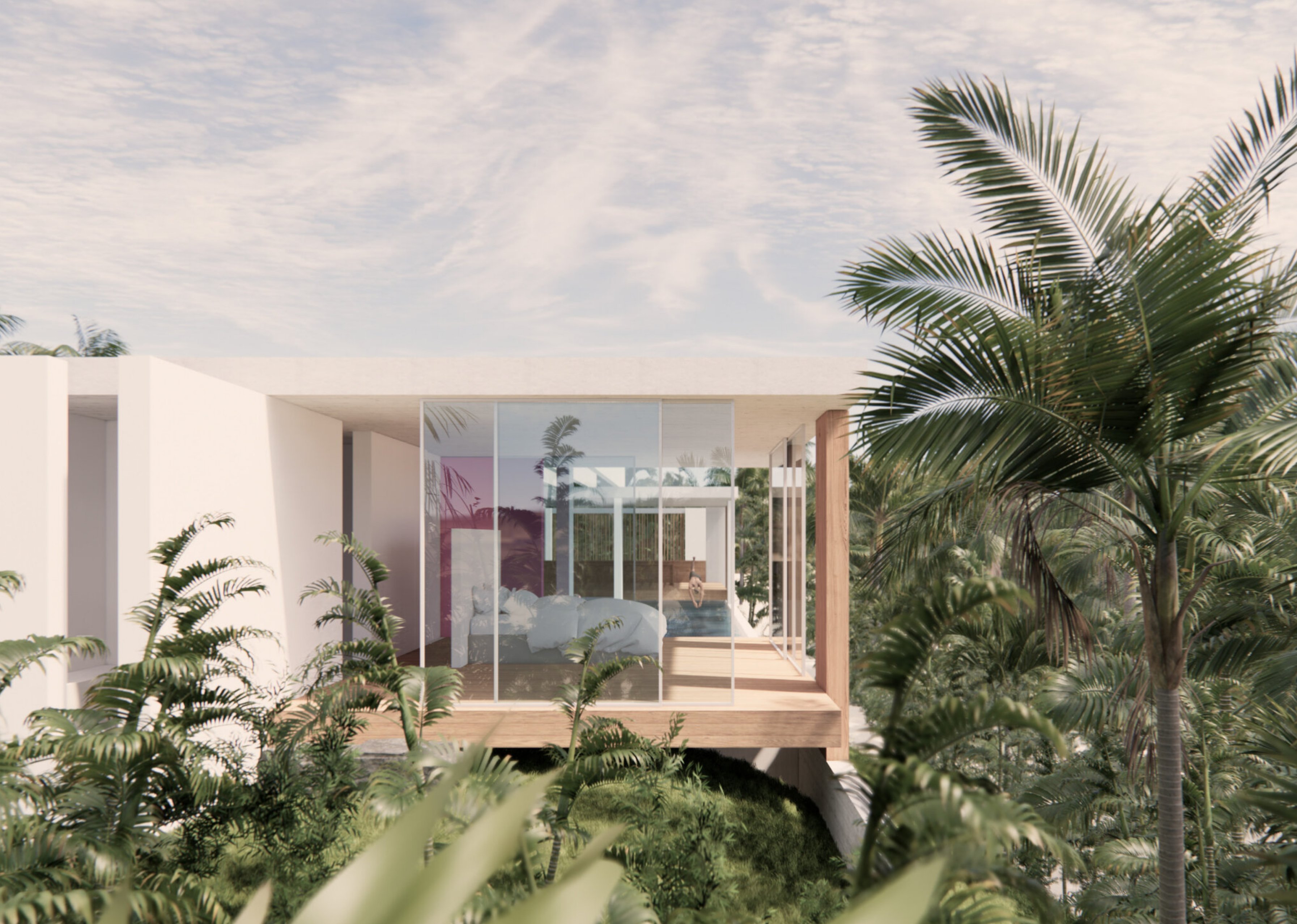 Nosara Lofted Bedroom Suite