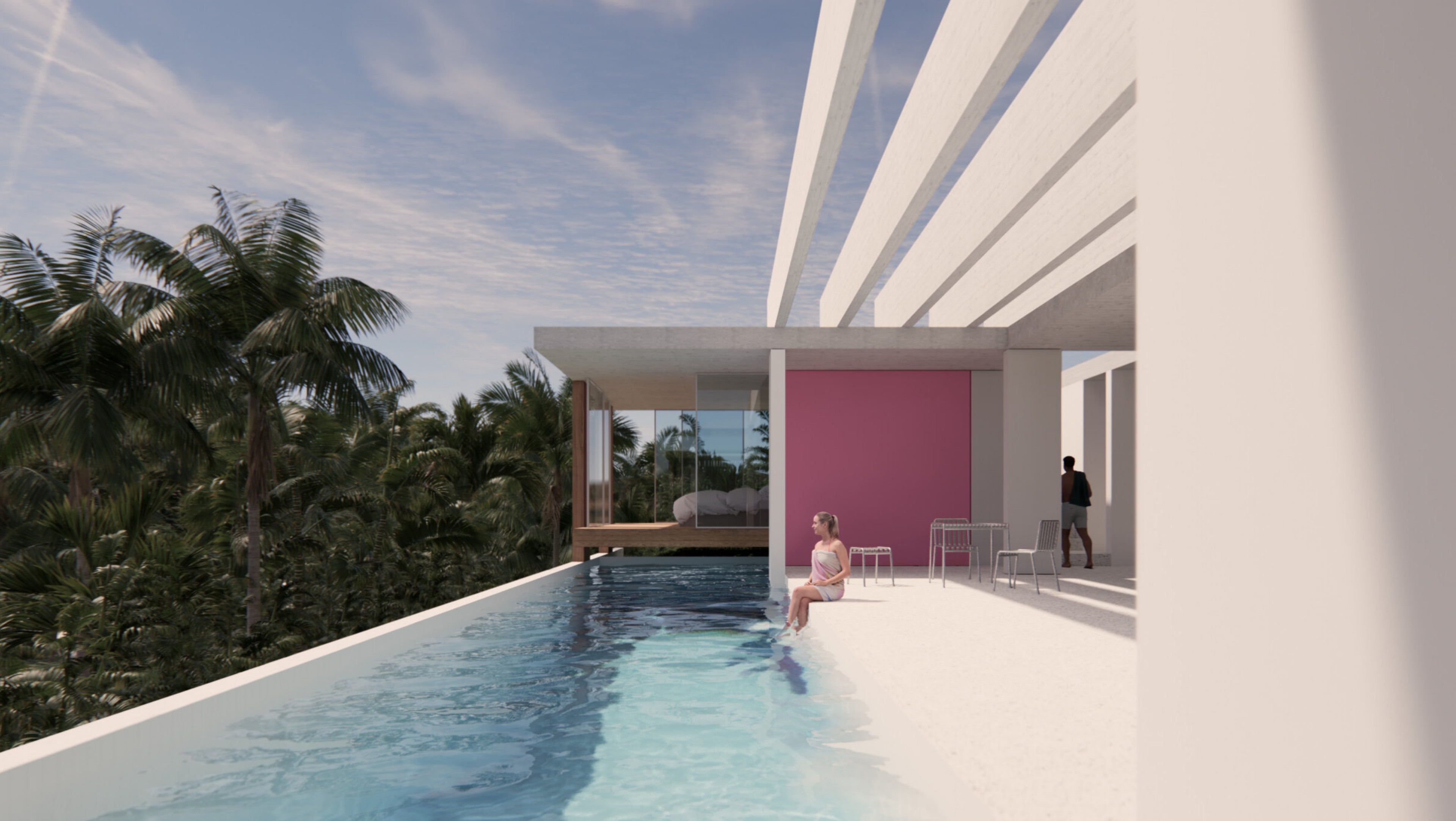 Nosara Pool and Pool Terrace