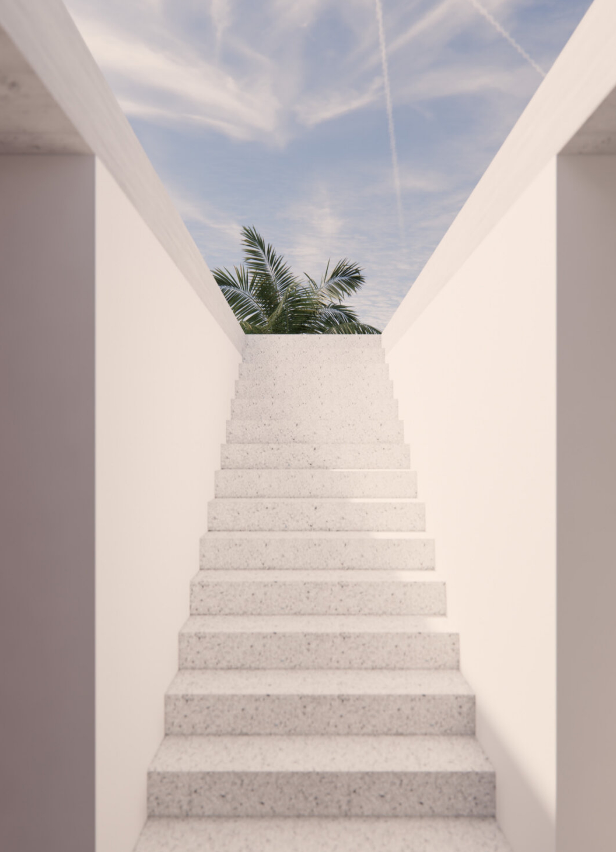 Nosara Stairs to Rooftop