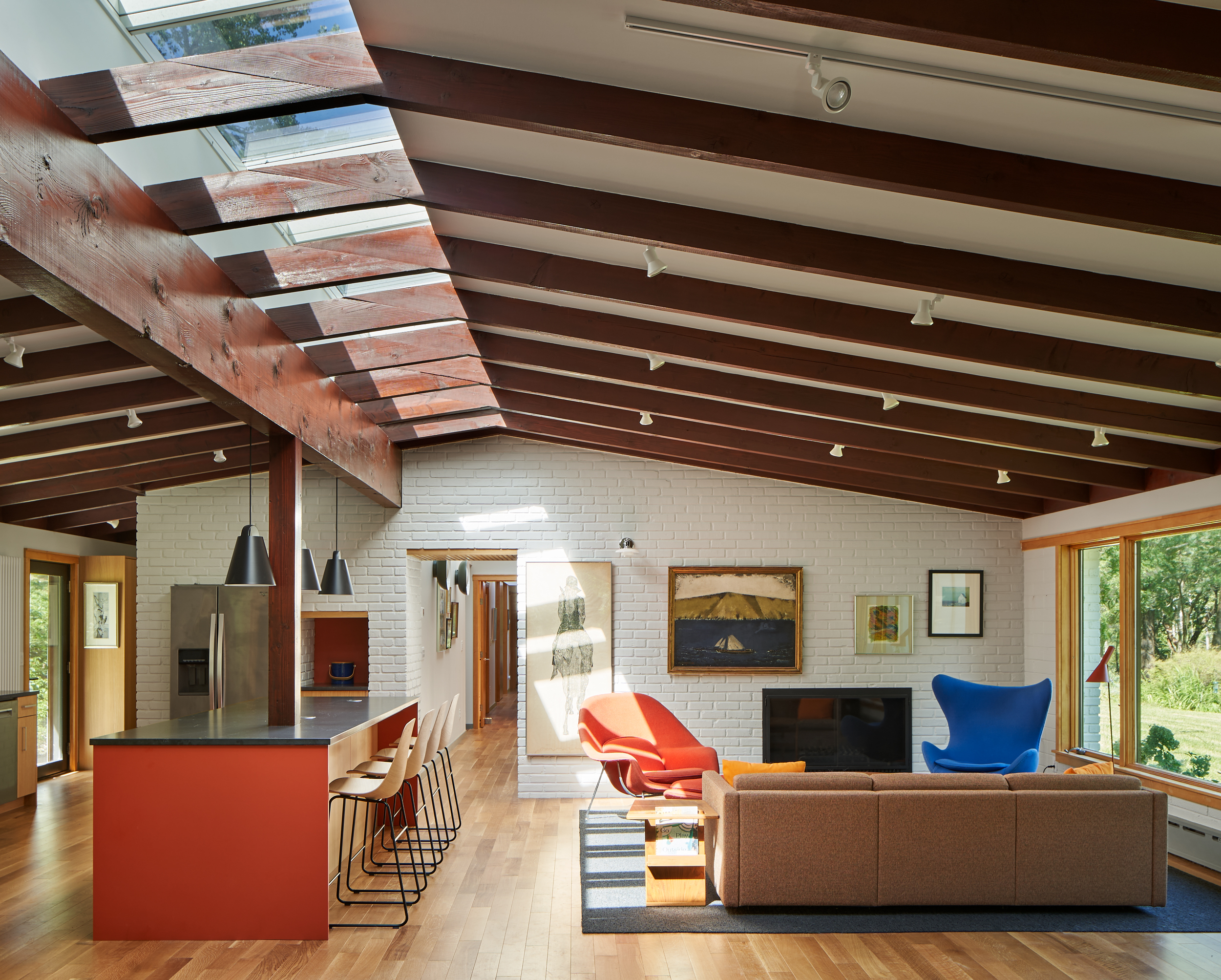 Risom Afton House Interior View 2