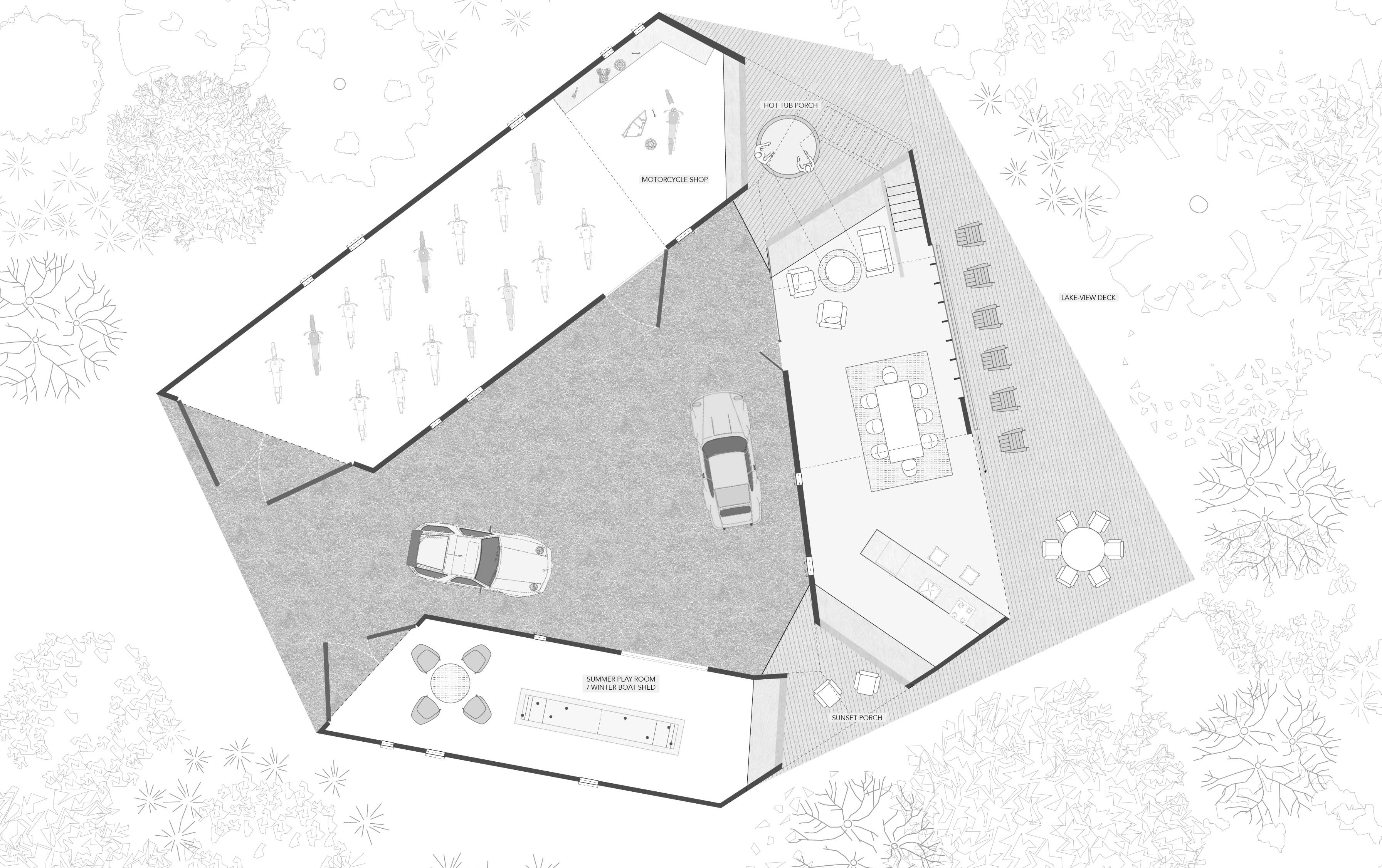 triangle house arial diagram carousel 5